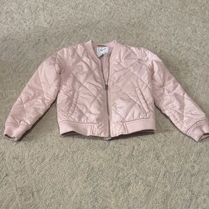 Old Navy Light Pink Kids Puffer Jacket Size M